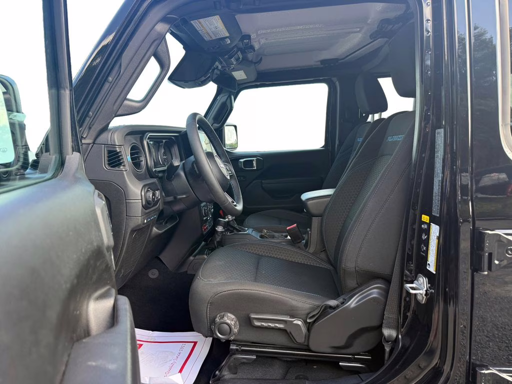 2025 Black Clearcoat Jeep Wrangler Rubicon 4xe 4X4 SUV