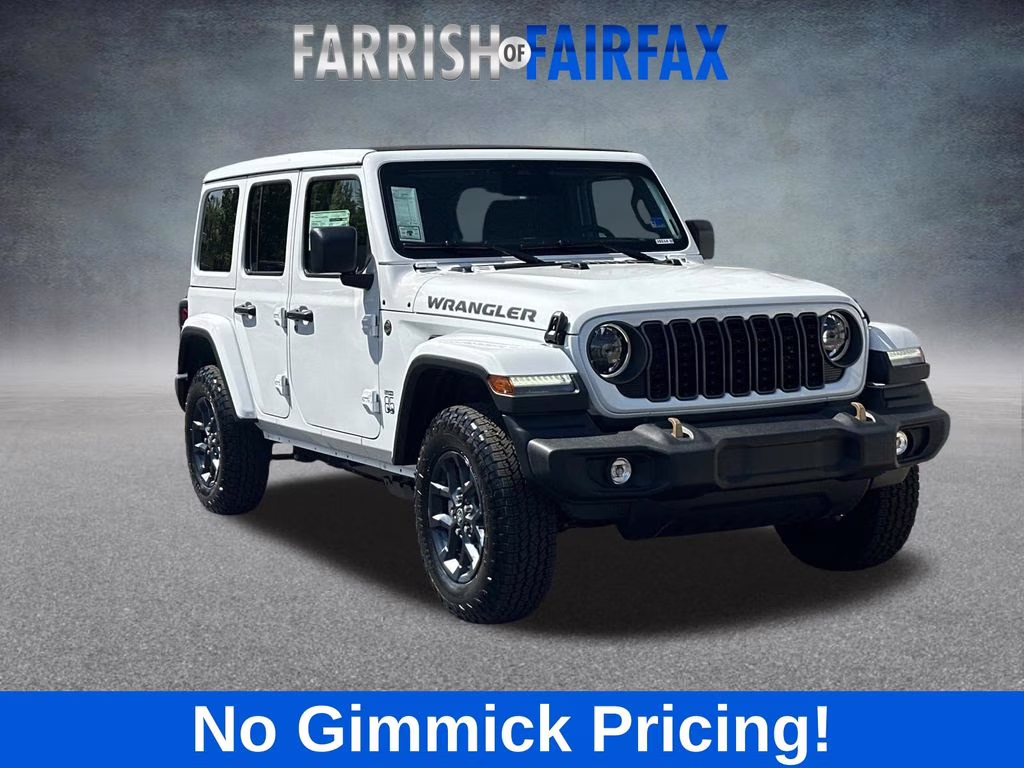 2026 Bright White Clearcoat Jeep Wrangler 85th Anniversary Edition 4X4 SUV