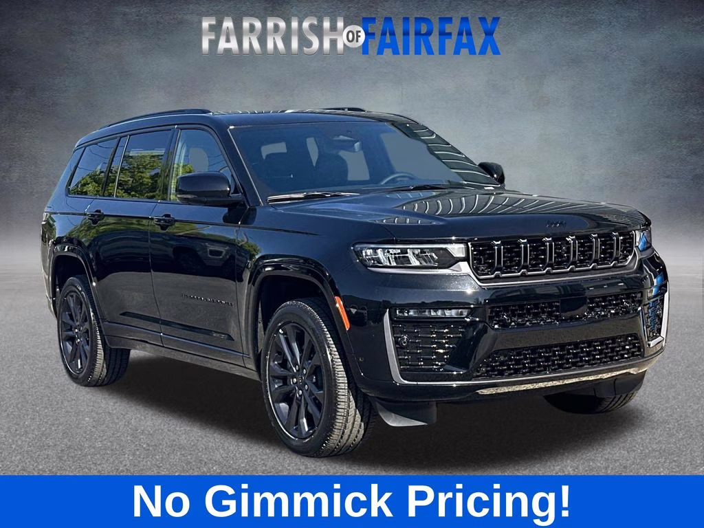 2026 Diamond Black Crystal Pearlcoat Jeep Grand Cherokee L Limited 4X4 SUV