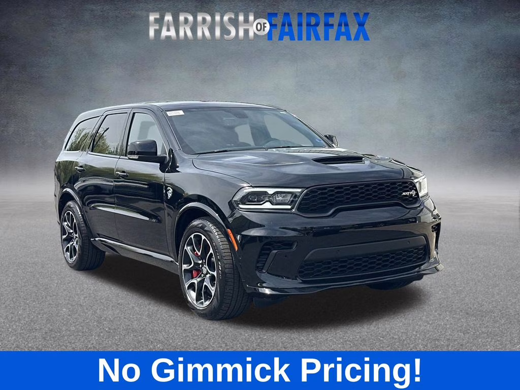 2026 DB Black Crystal Clearcoat Dodge Durango SRT Hellcat AWD SUV