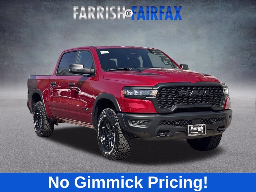 2026 Molten Red Pearlcoat Ram 1500 Rebel 4X4 Truck