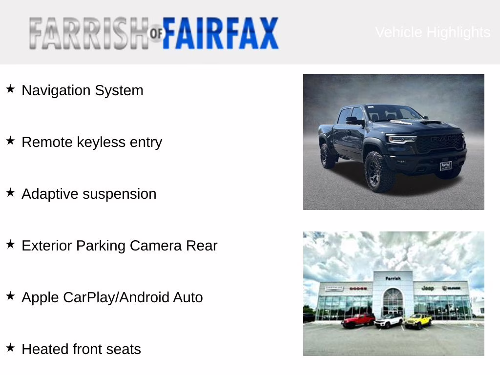 2026 Forged Blue Metallic Ram 1500 RHO 4X4 Truck