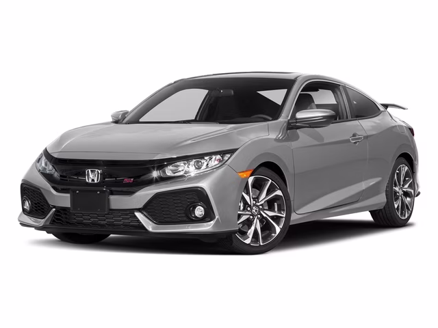 2018 Silver Honda Civic Si FWD Coupe