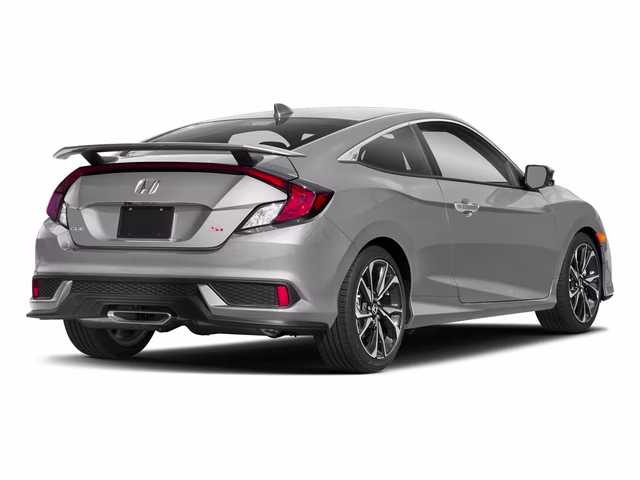 2018 Silver Honda Civic Si FWD Coupe