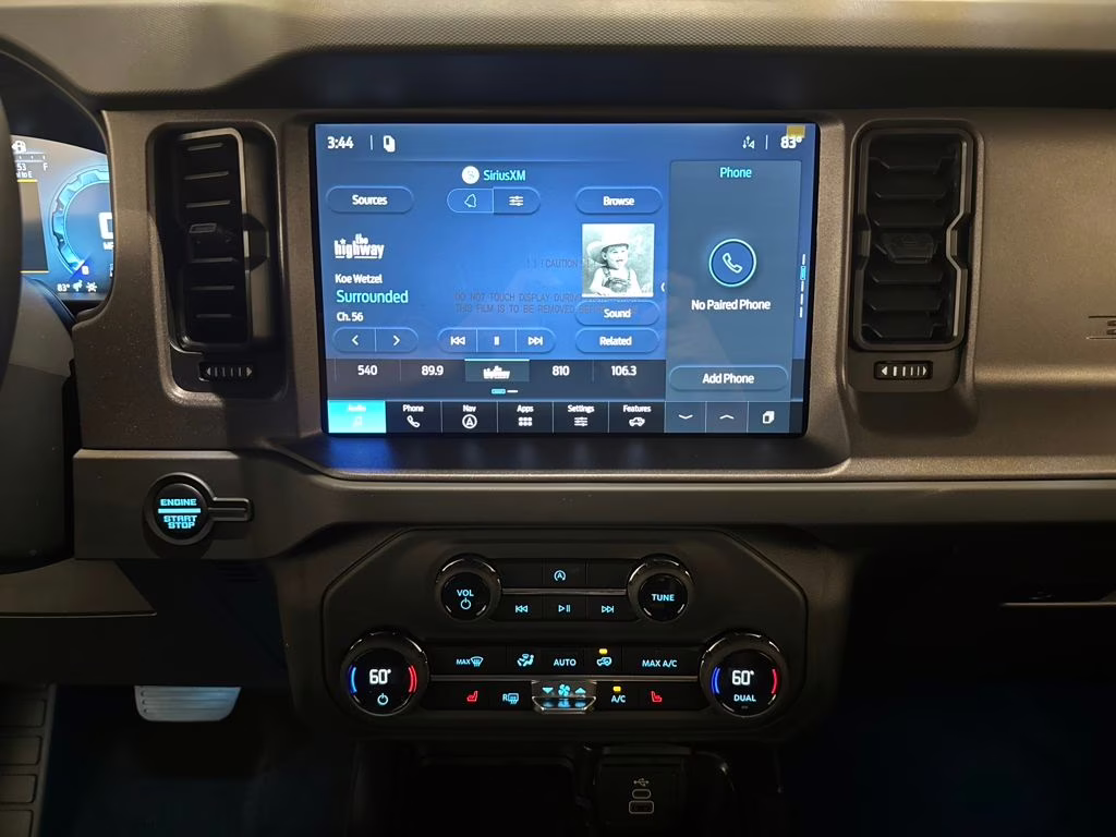 2026 Shadow Black Ford Bronco Big Bend 4X4 SUV