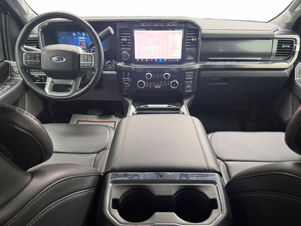 2024 White Metallic Ford Super Duty F-350 SRW Lariat 4X4 Truck