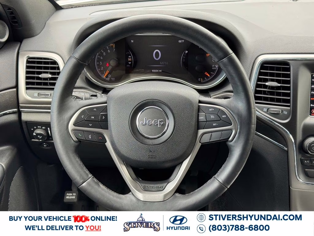 2018 Bright White Clearcoat Jeep Grand Cherokee Limited RWD SUV