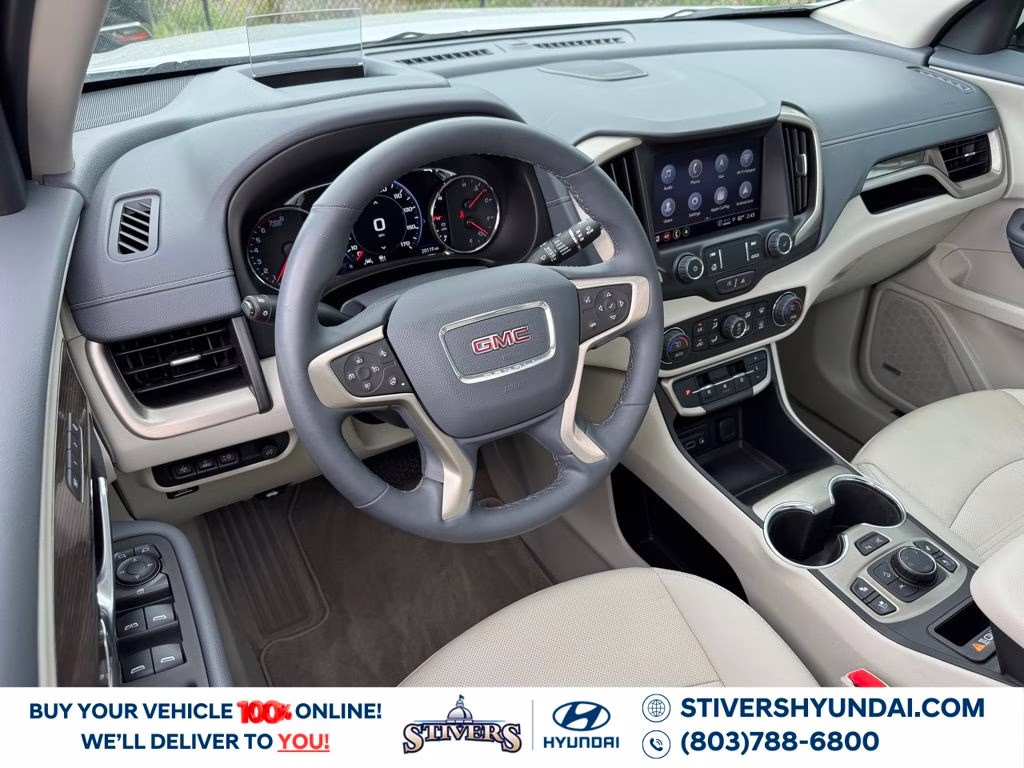 2024 White Frost Tricoat GMC Terrain Denali AWD SUV