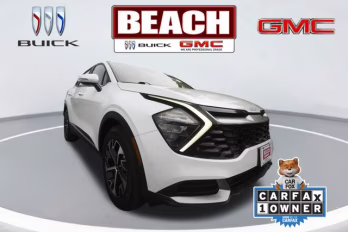 2023 Glacial White Pearl Kia Sportage EX FWD SUV