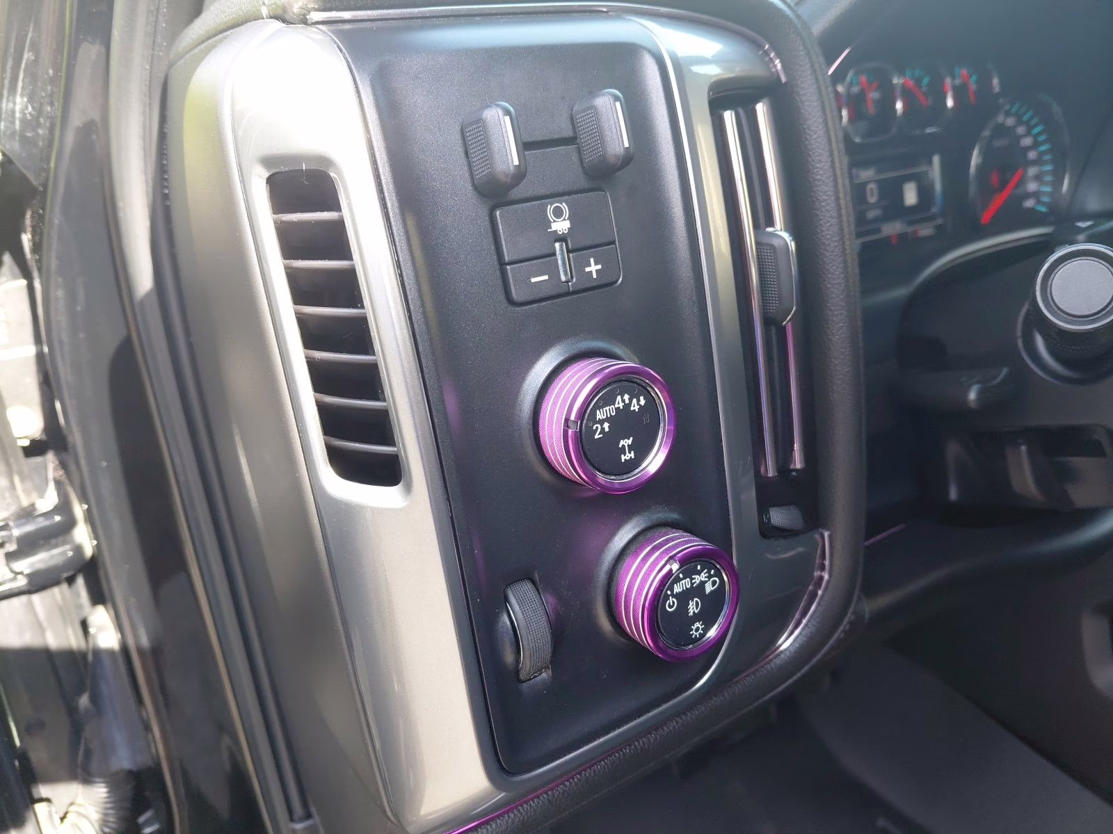 2017 Black Chevrolet Silverado 1500 LTZ 4X4 Truck