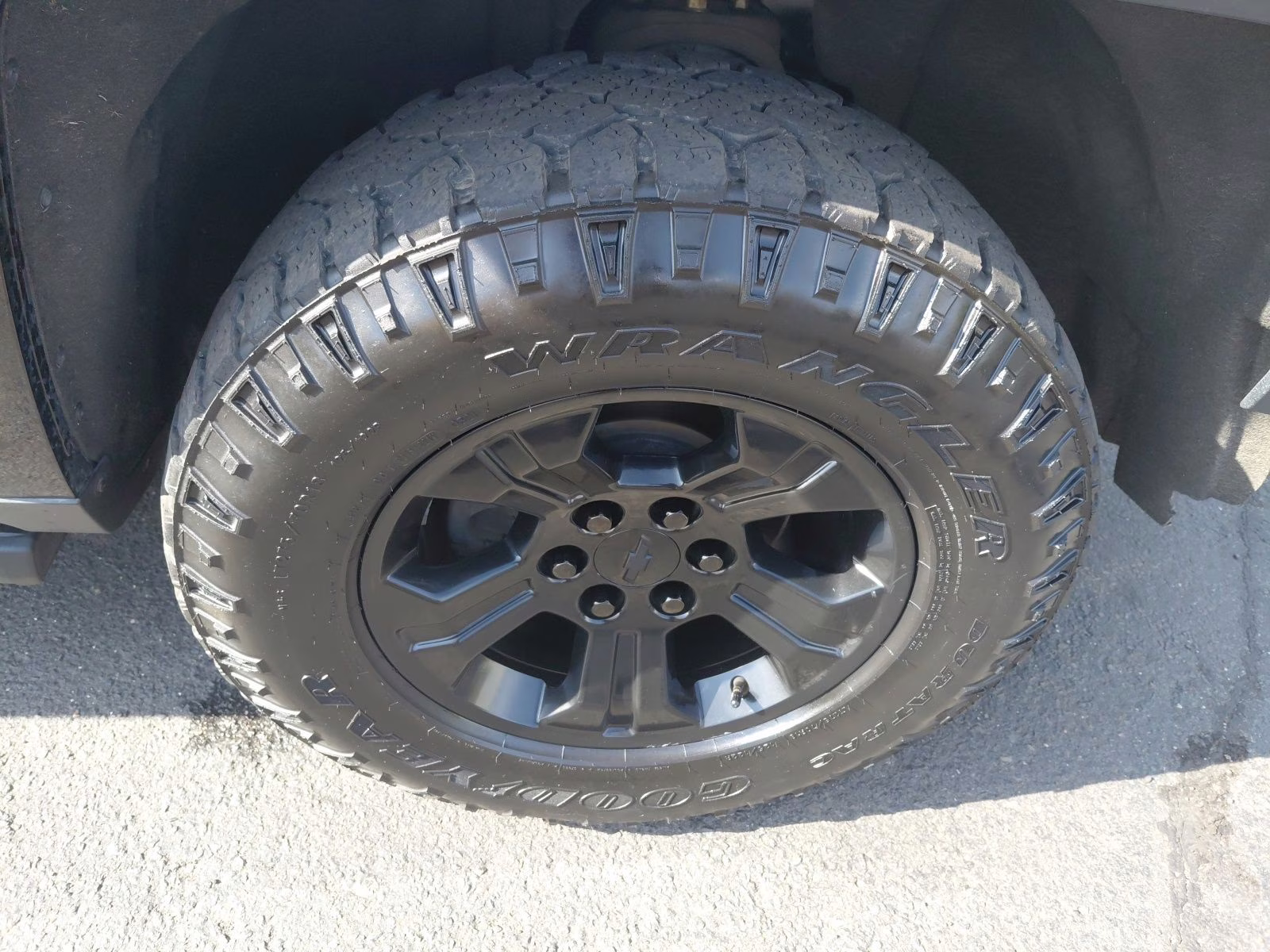 2017 Black Chevrolet Silverado 1500 LTZ 4X4 Truck