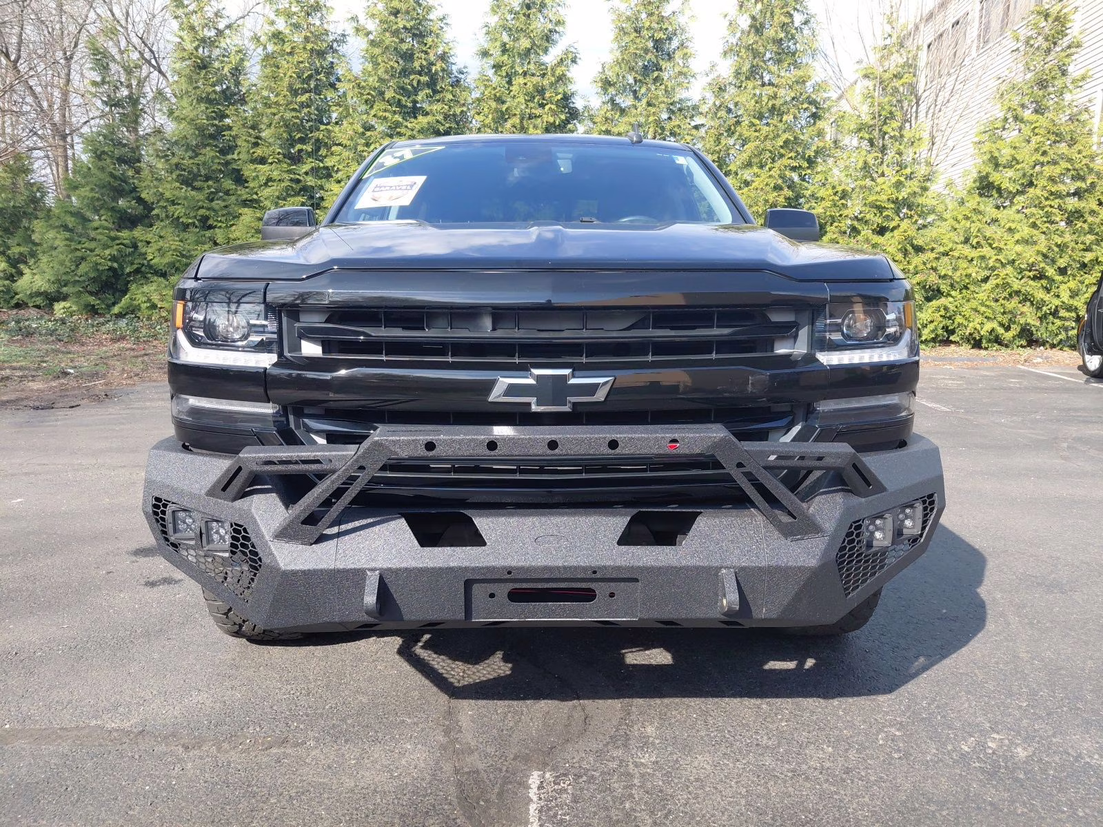 2017 Black Chevrolet Silverado 1500 LTZ 4X4 Truck