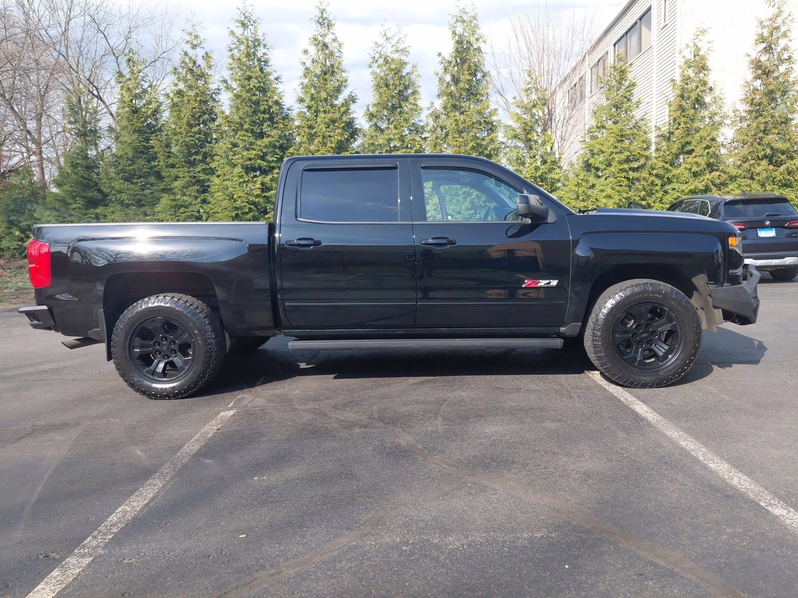 2017 Black Chevrolet Silverado 1500 LTZ 4X4 Truck