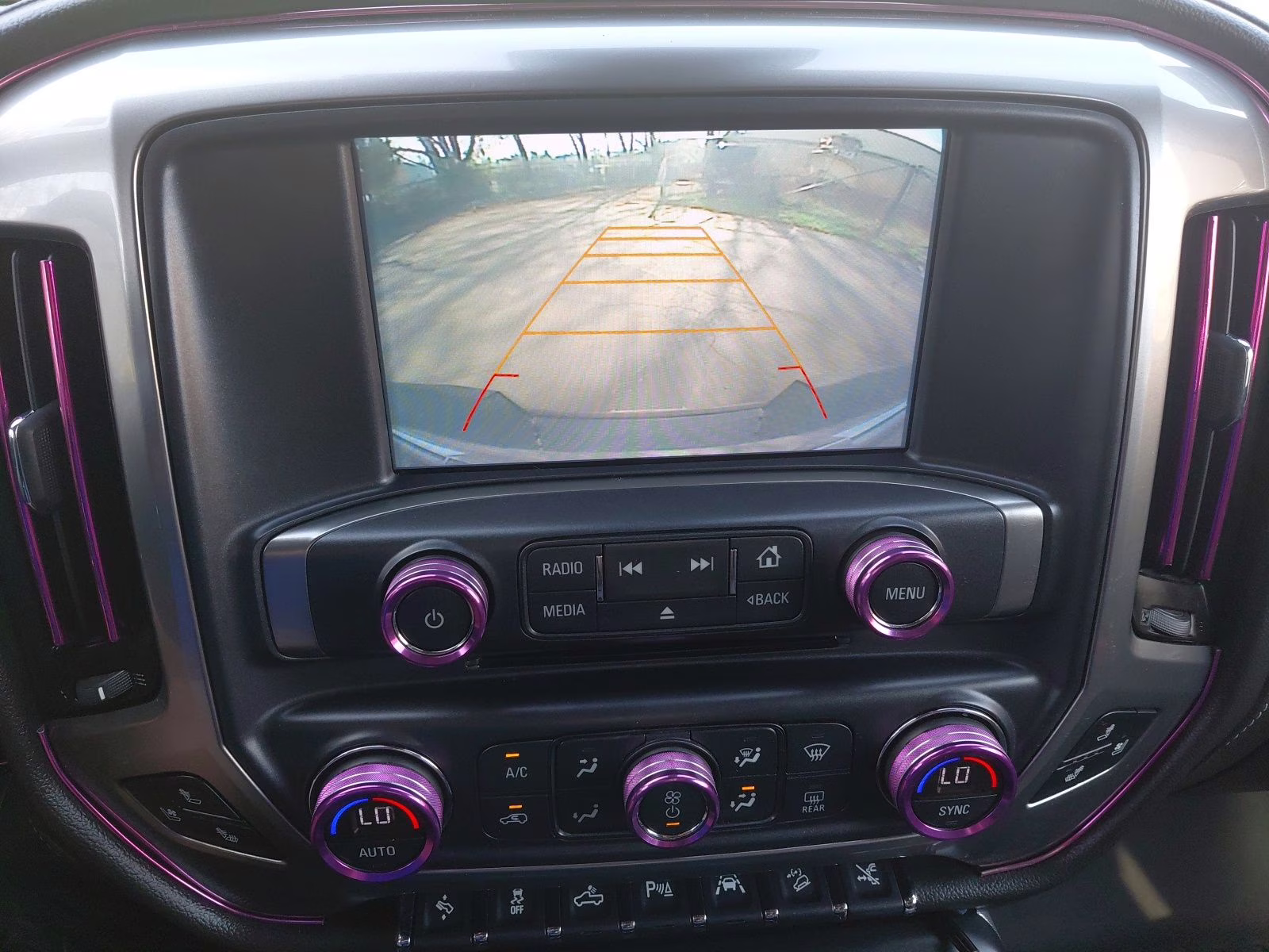 2017 Black Chevrolet Silverado 1500 LTZ 4X4 Truck