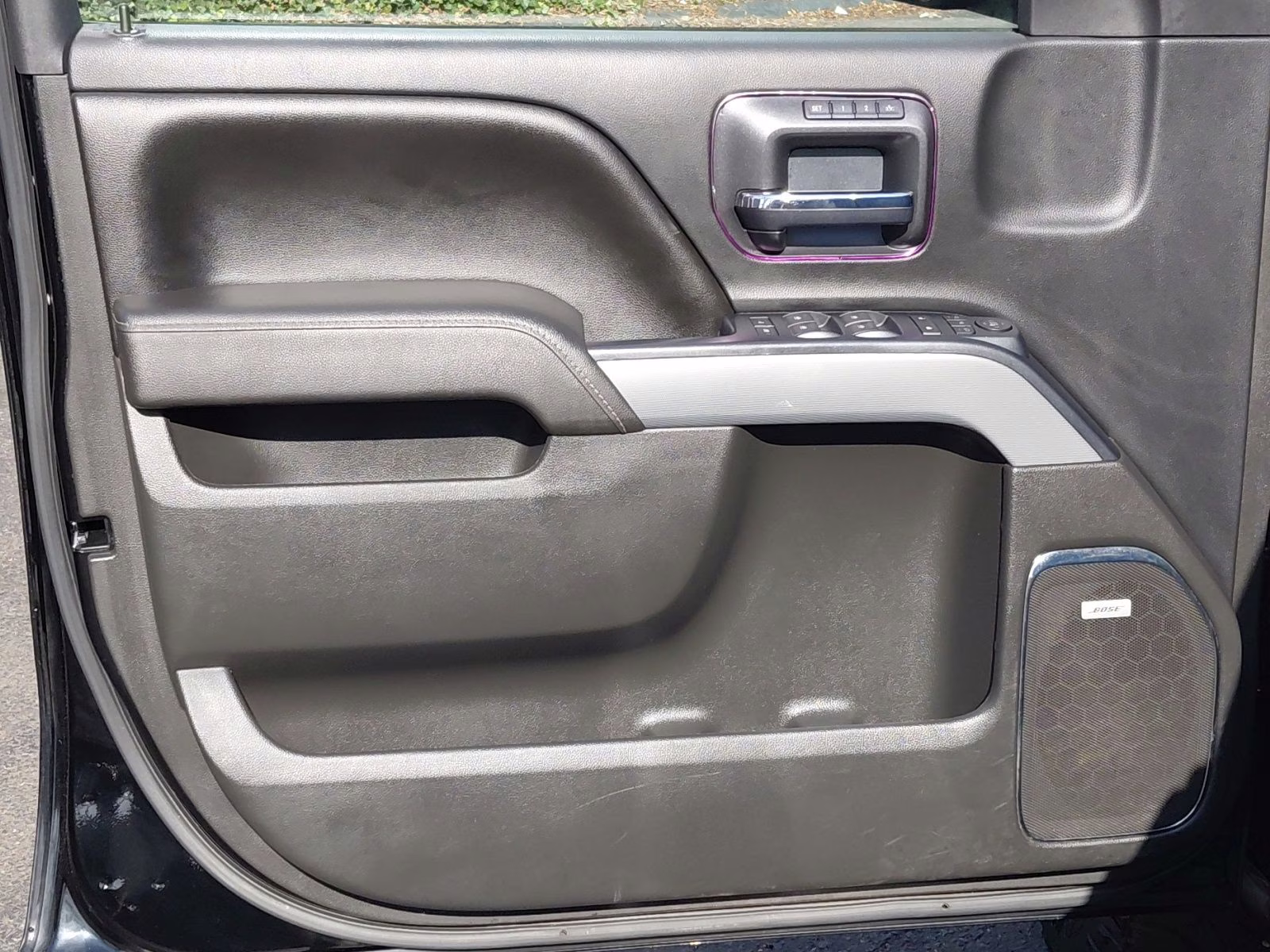 2017 Black Chevrolet Silverado 1500 LTZ 4X4 Truck