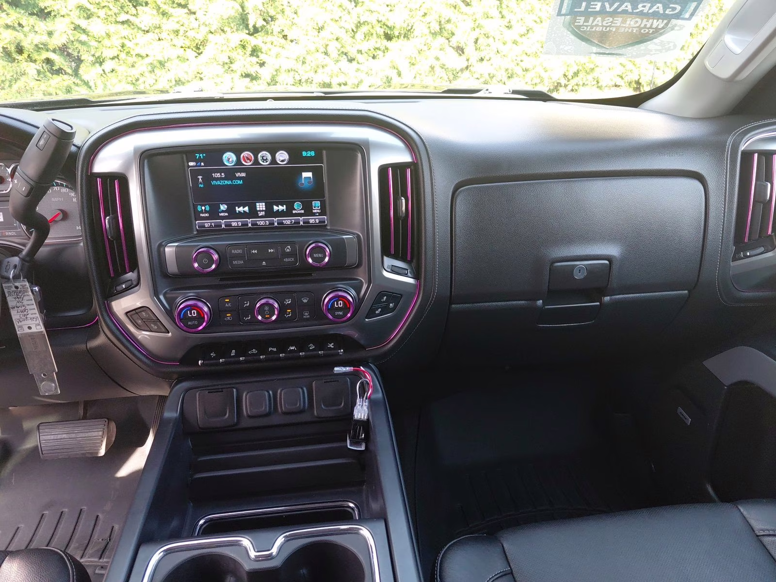 2017 Black Chevrolet Silverado 1500 LTZ 4X4 Truck