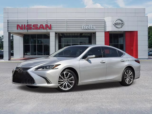 2019 Silver Lexus ES 350 FWD Sedan