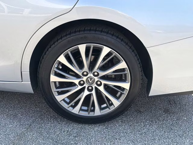 2019 Silver Lexus ES 350 FWD Sedan