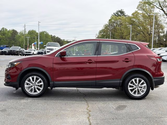 2021 Scarlet Ember Tintcoat Nissan Rogue Sport S FWD SUV