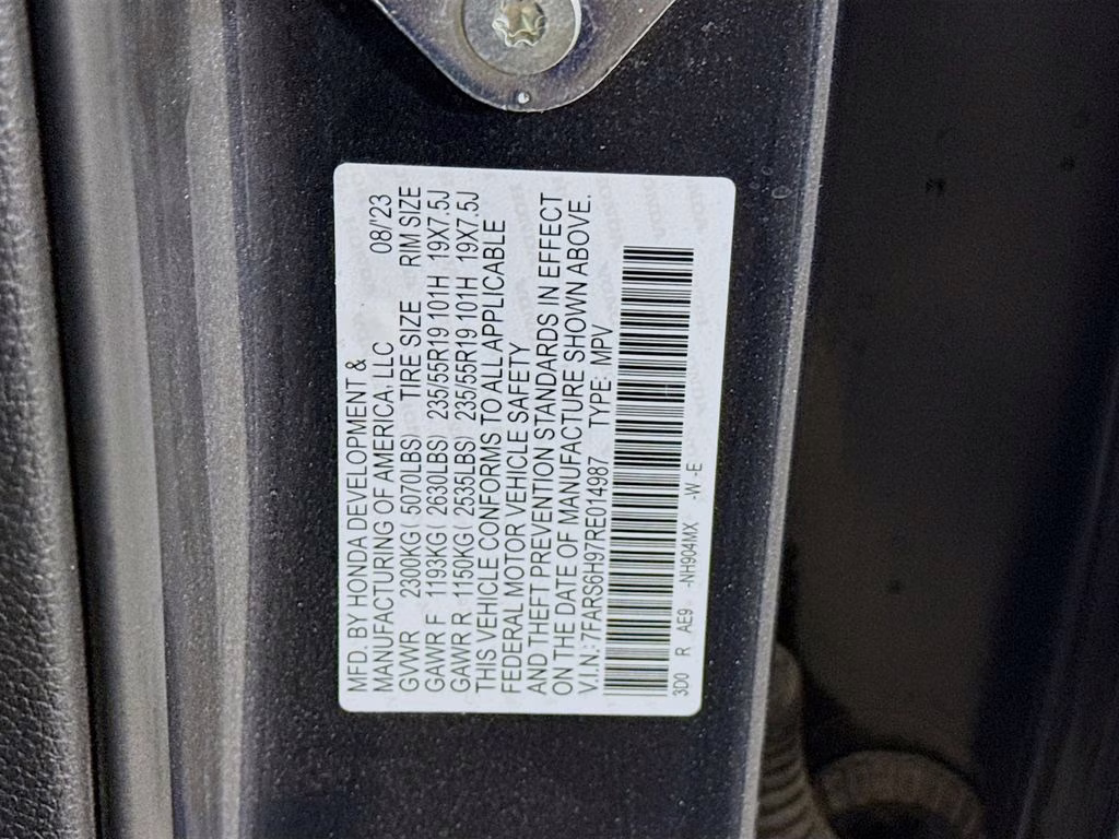 2024 Gray Honda CR-V Hybrid Sport Touring AWD SUV