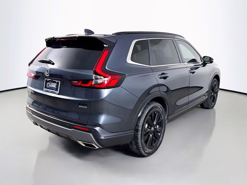 2024 Gray Honda CR-V Hybrid Sport Touring AWD SUV