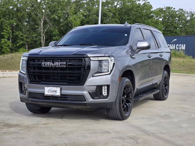 2021 Satin Steel Metallic GMC Yukon SLT RWD SUV