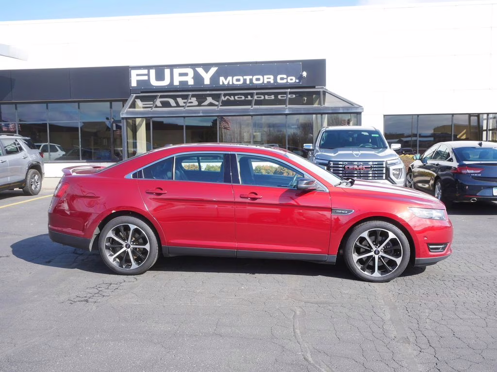 2015 Red Ford Taurus SHO AWD Sedan