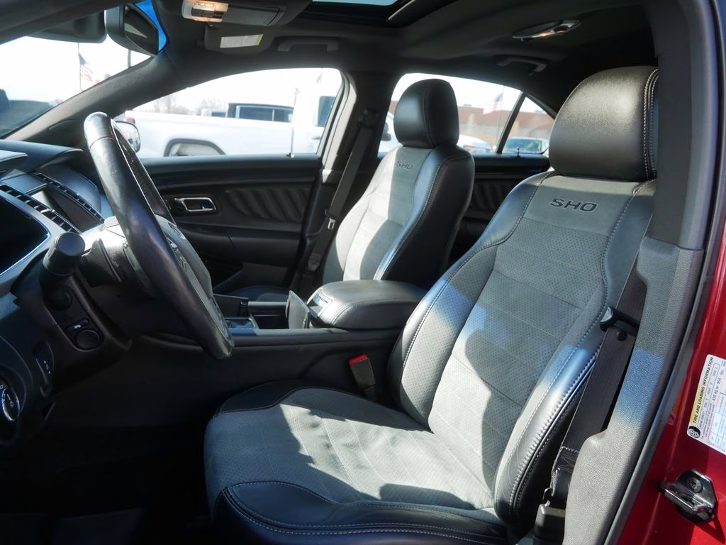 2015 Red Ford Taurus SHO AWD Sedan