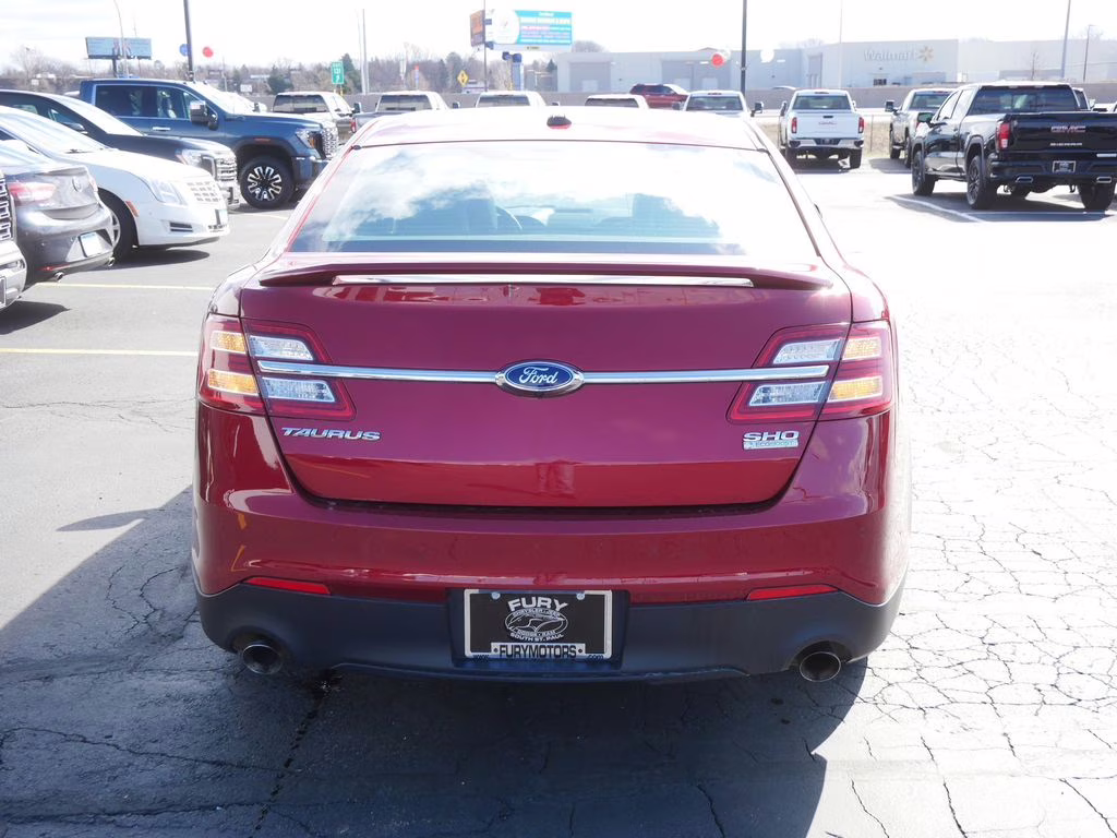 2015 Red Ford Taurus SHO AWD Sedan