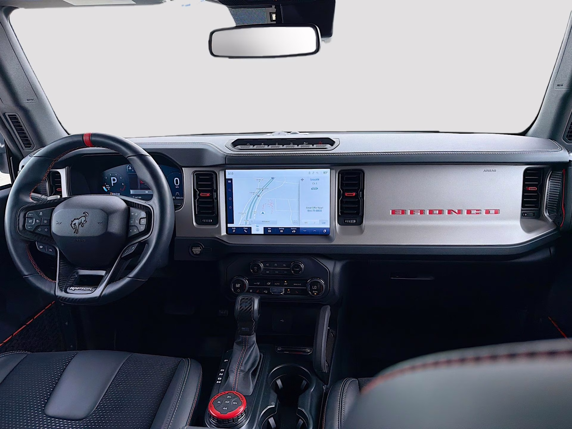 2024 Azure Gray Metallic Tri-Coat Ford Bronco Raptor 4X4 SUV