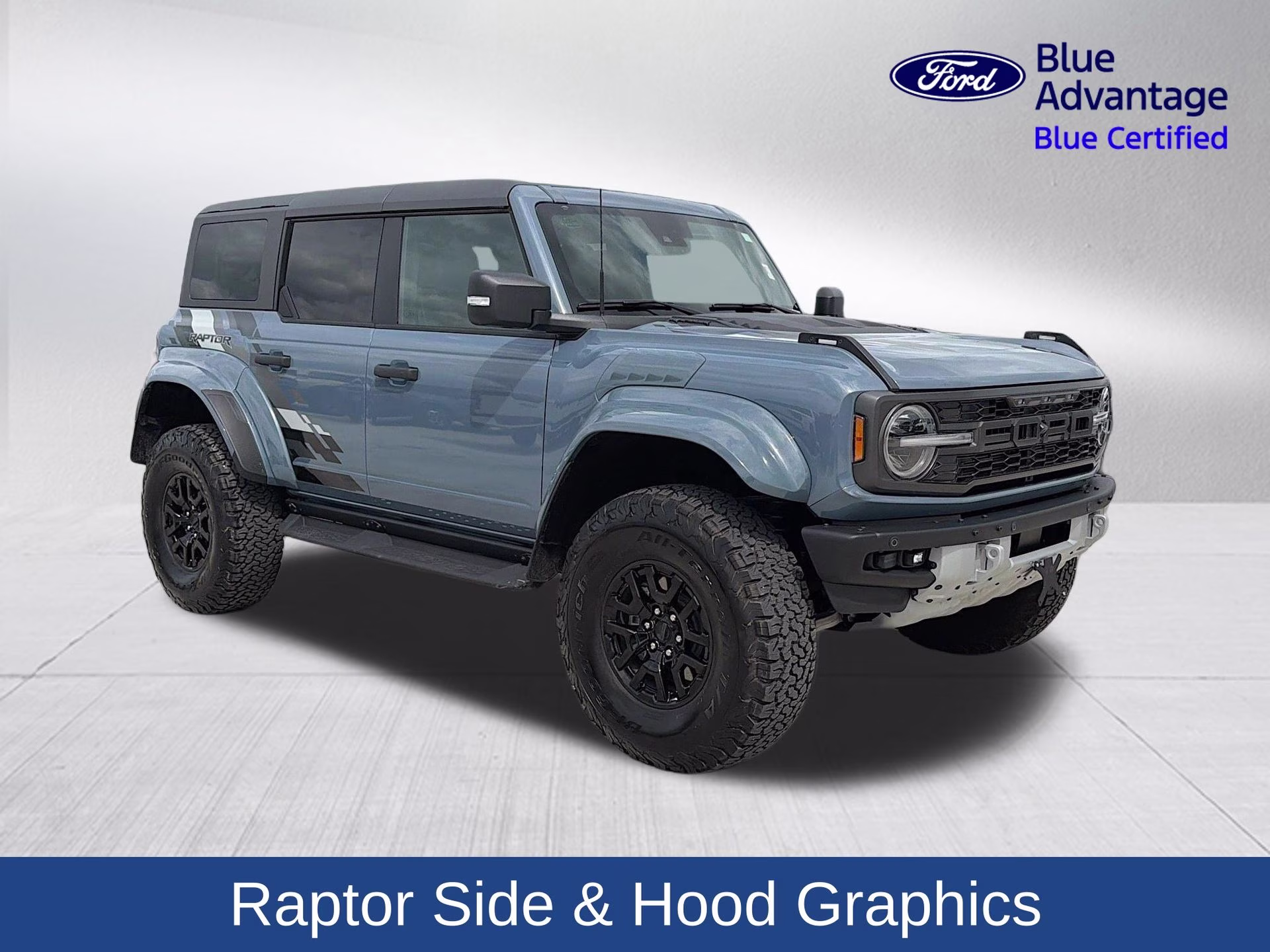 2024 Azure Gray Metallic Tri-Coat Ford Bronco Raptor 4X4 SUV