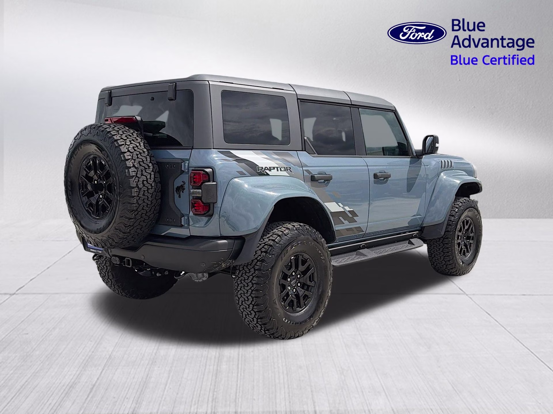 2024 Azure Gray Metallic Tri-Coat Ford Bronco Raptor 4X4 SUV