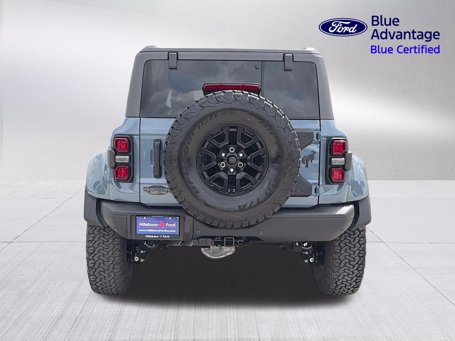 2024 Azure Gray Metallic Tri-Coat Ford Bronco Raptor 4X4 SUV
