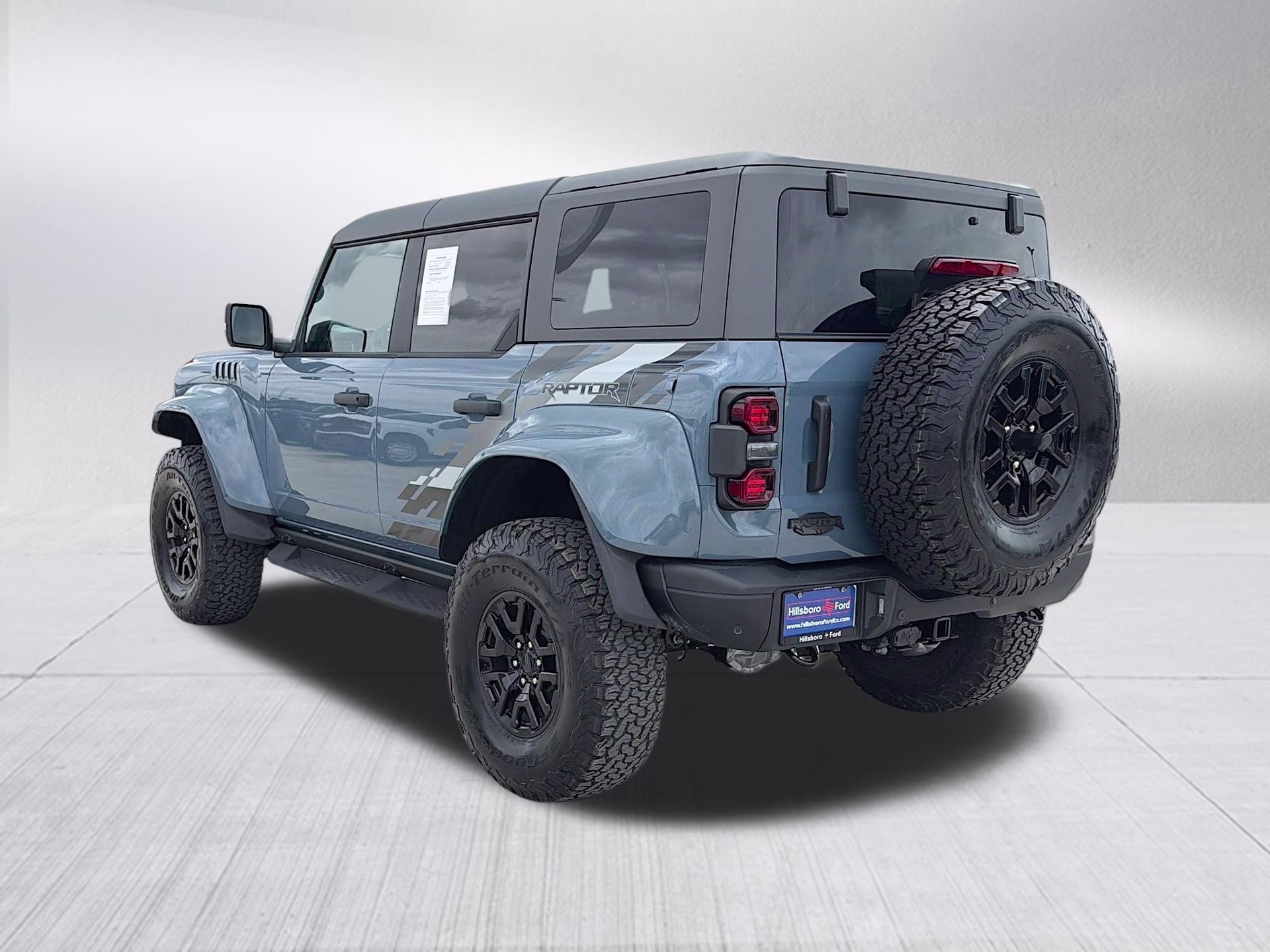 2024 Azure Gray Metallic Tri-Coat Ford Bronco Raptor 4X4 SUV