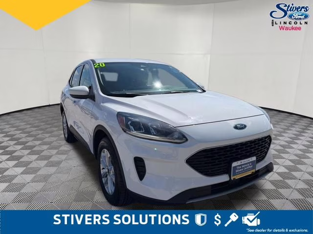 2020 Oxford White Ford Escape SE AWD SUV