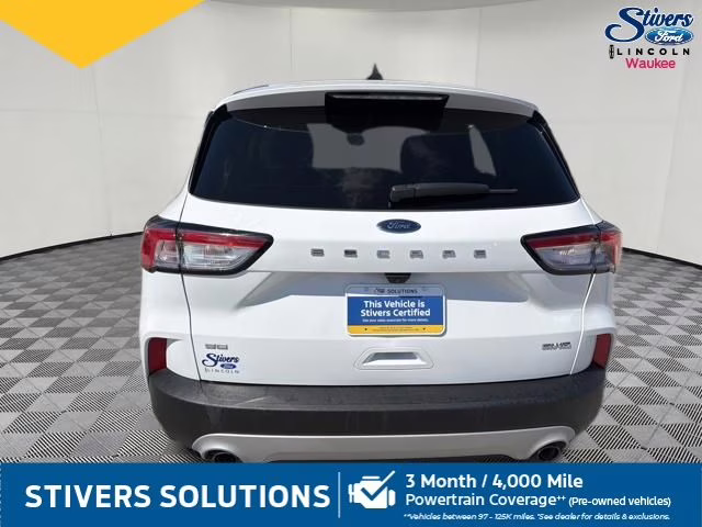2020 Oxford White Ford Escape SE AWD SUV
