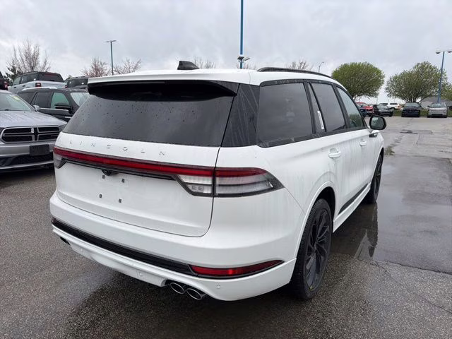 2026 Pristine White Metallic Tri-Coat Lincoln Aviator Reserve AWD SUV
