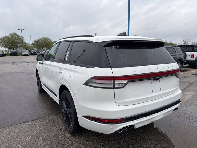 2026 Pristine White Metallic Tri-Coat Lincoln Aviator Reserve AWD SUV