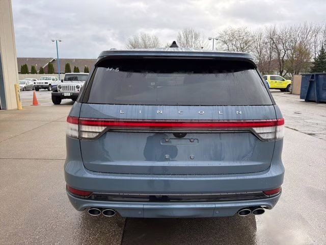 2026 Whisper Blue Metallic Clearcoat Lincoln Aviator Reserve AWD SUV