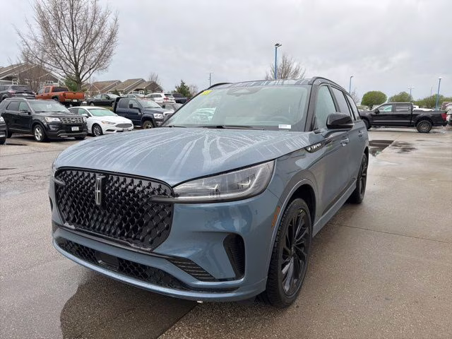 2026 Whisper Blue Metallic Clearcoat Lincoln Aviator Reserve AWD SUV