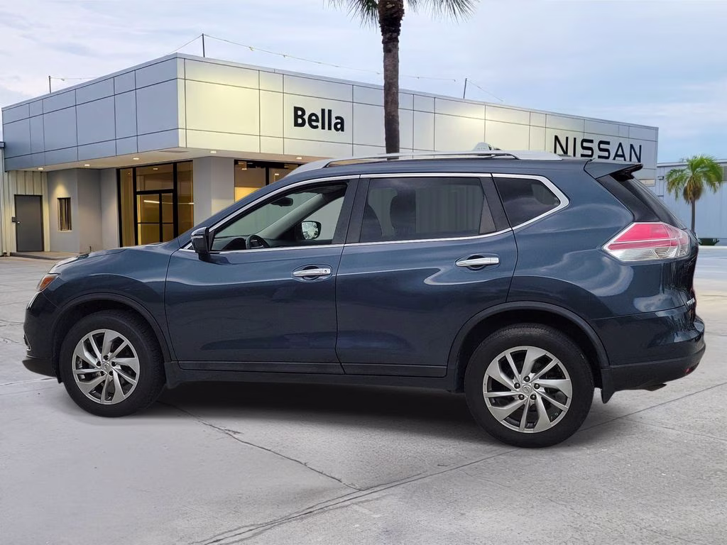 2014 Graphite Blue Nissan Rogue SL AWD SUV