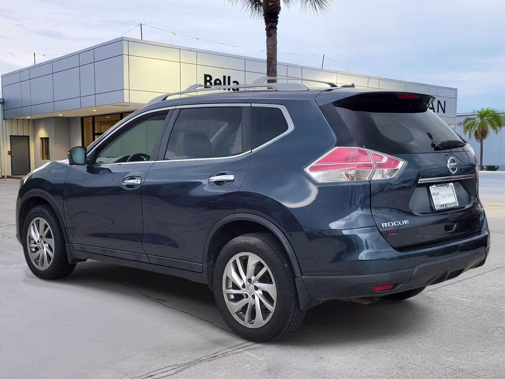 2014 Graphite Blue Nissan Rogue SL AWD SUV