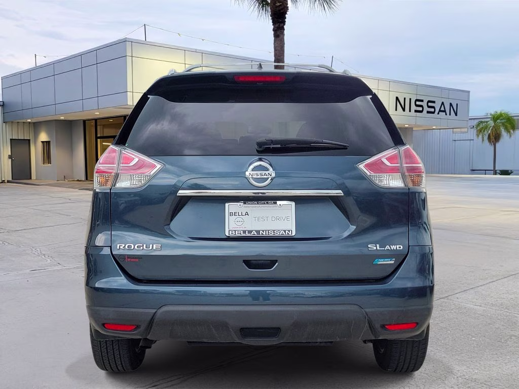2014 Graphite Blue Nissan Rogue SL AWD SUV