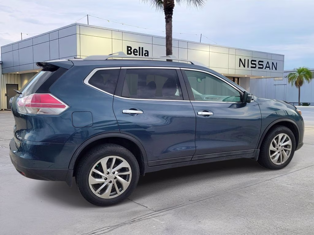 2014 Graphite Blue Nissan Rogue SL AWD SUV