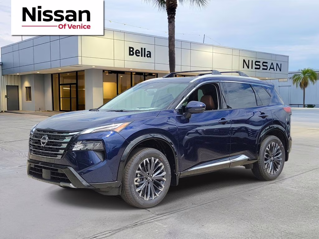 2026 Deep Ocean Blue Pearl Nissan Rogue Platinum AWD SUV