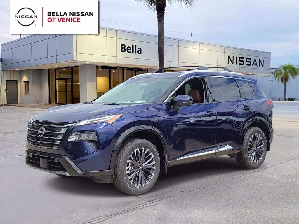 2026 Deep Ocean Blue Pearl Nissan Rogue Platinum AWD SUV