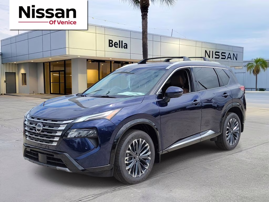 2026 Deep Ocean Blue Pearl Nissan Rogue Platinum AWD SUV