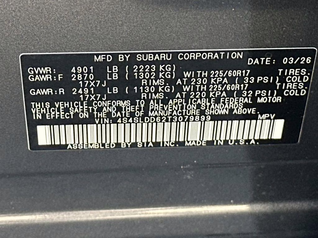 2026 Magnetite Gray Metallic Subaru Forester Premium AWD SUV