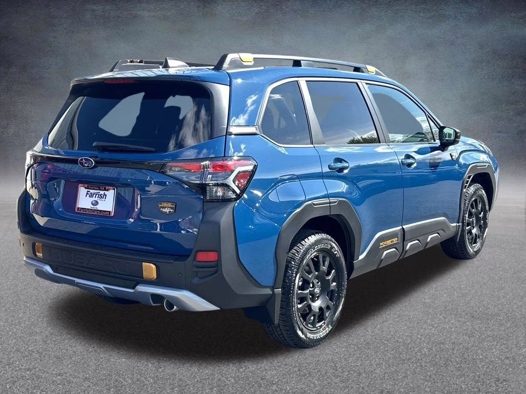 2026 Geyser Blue Subaru Forester Wilderness AWD SUV