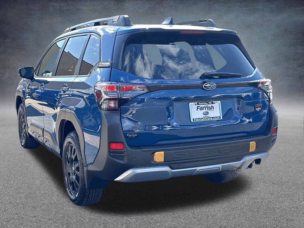 2026 Geyser Blue Subaru Forester Wilderness AWD SUV